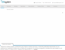 Tablet Screenshot of dnsystem.com